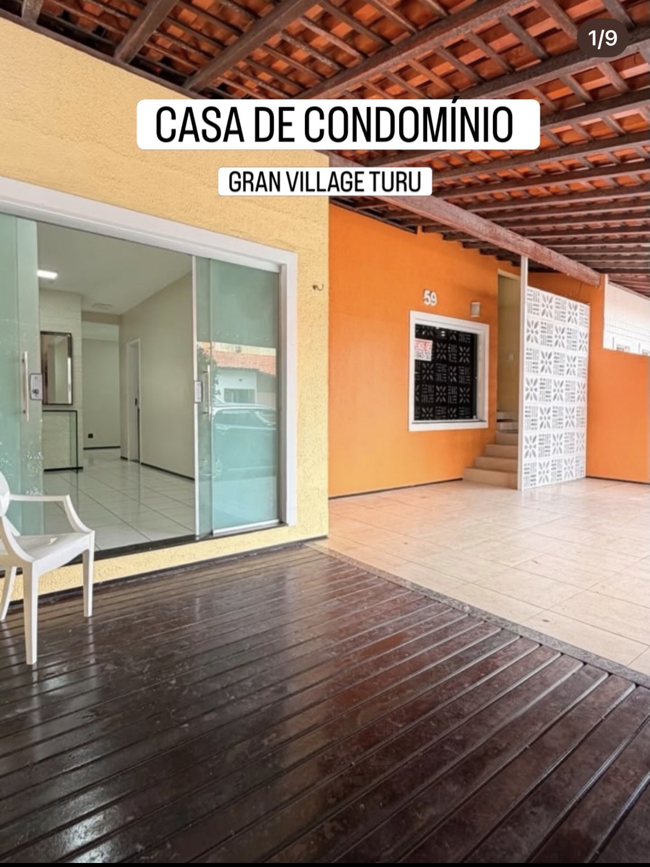 Cond Fechado casa desocupada